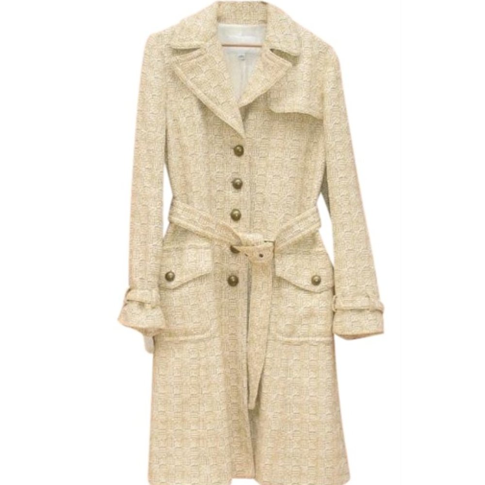 2004 Banana Republic Yellow & Gold Winter Coat